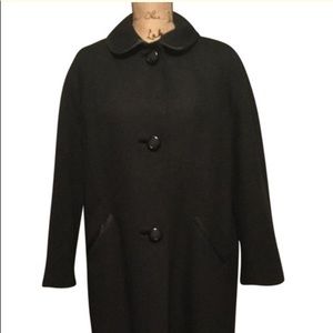 Vintage ladies 3/4 length wool blend coat 1950’s